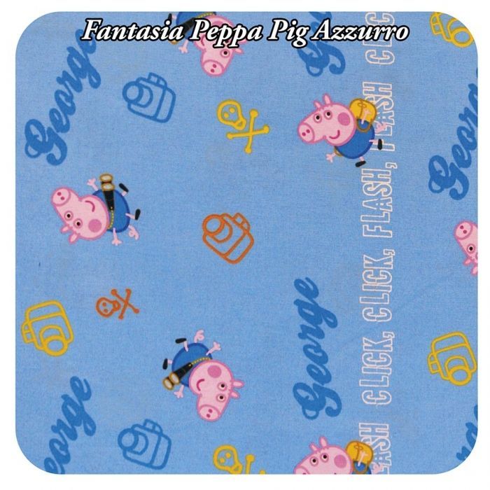 Fantasia Peppa Pig Azzurro